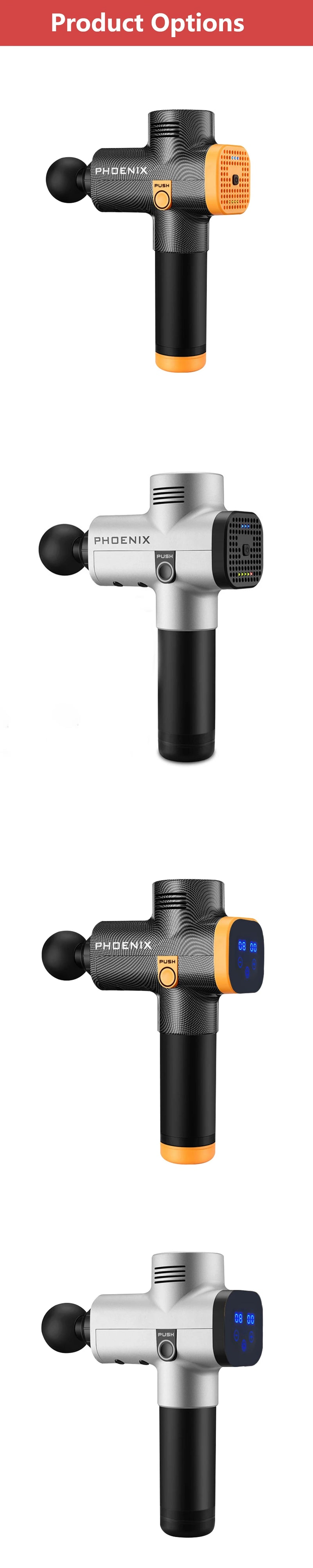 Deep Tissue Massage Gun – Professional Muscle Recovery & Relaxation