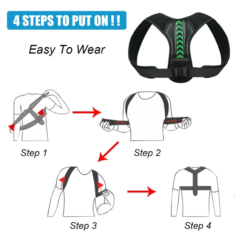 PostureAlign Pro – Medical-Grade Clavicle Support Corrector