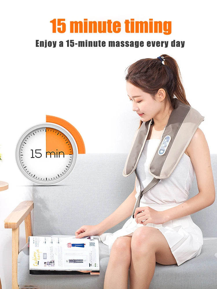 Deep Tissue Shiatsu Neck & Shoulder Massager