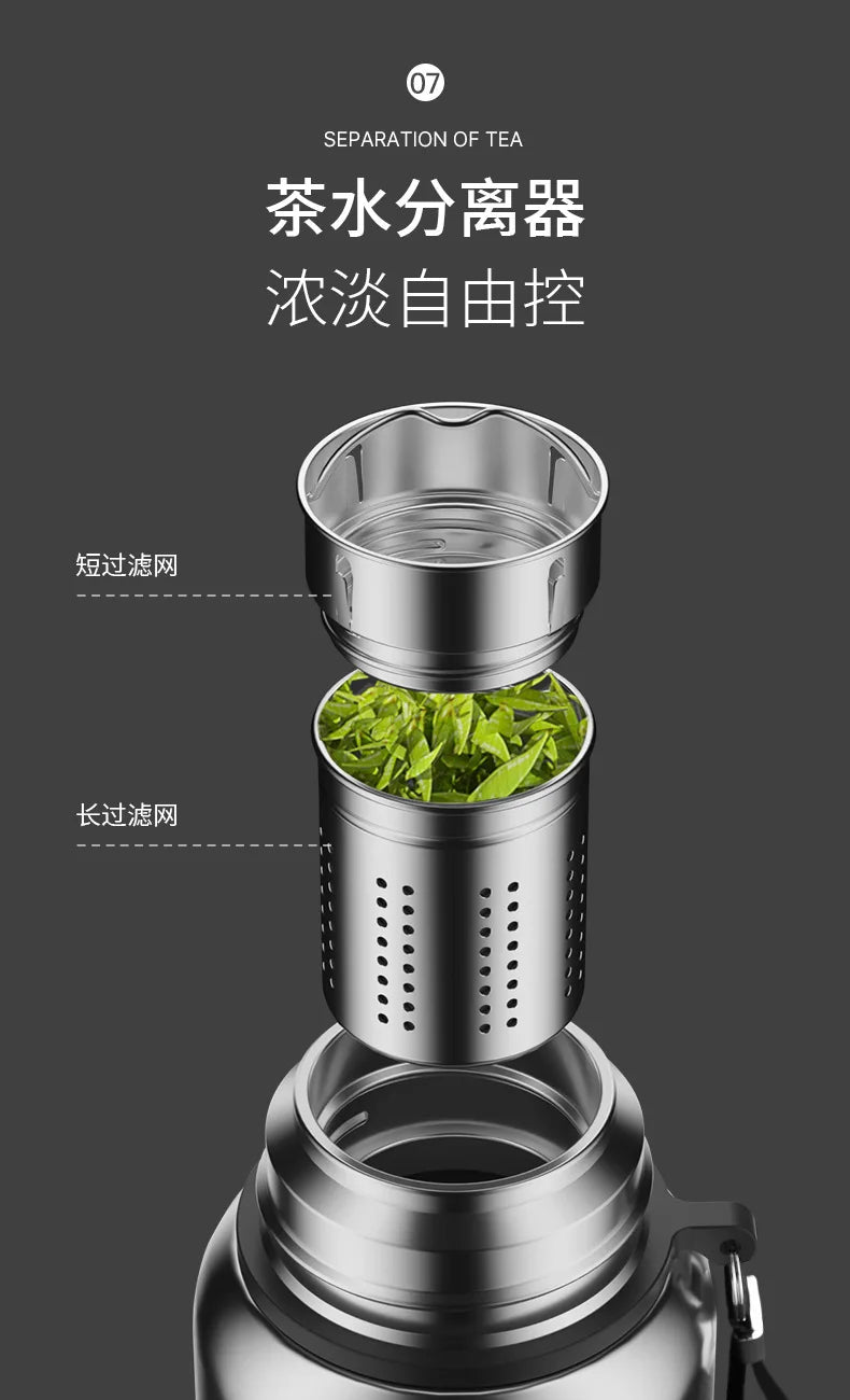 Smart Temperature Display Thermos 1200ML