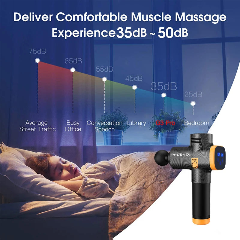 Deep Tissue Massage Gun – Professional Muscle Recovery & Relaxation