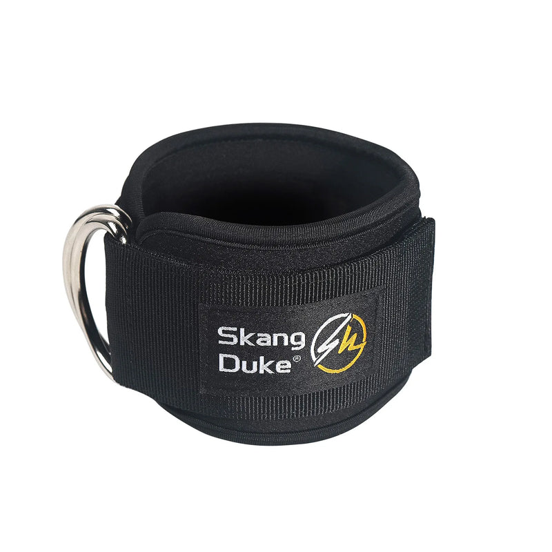 Adjustable D-Ring Ankle Straps for Cable Machines