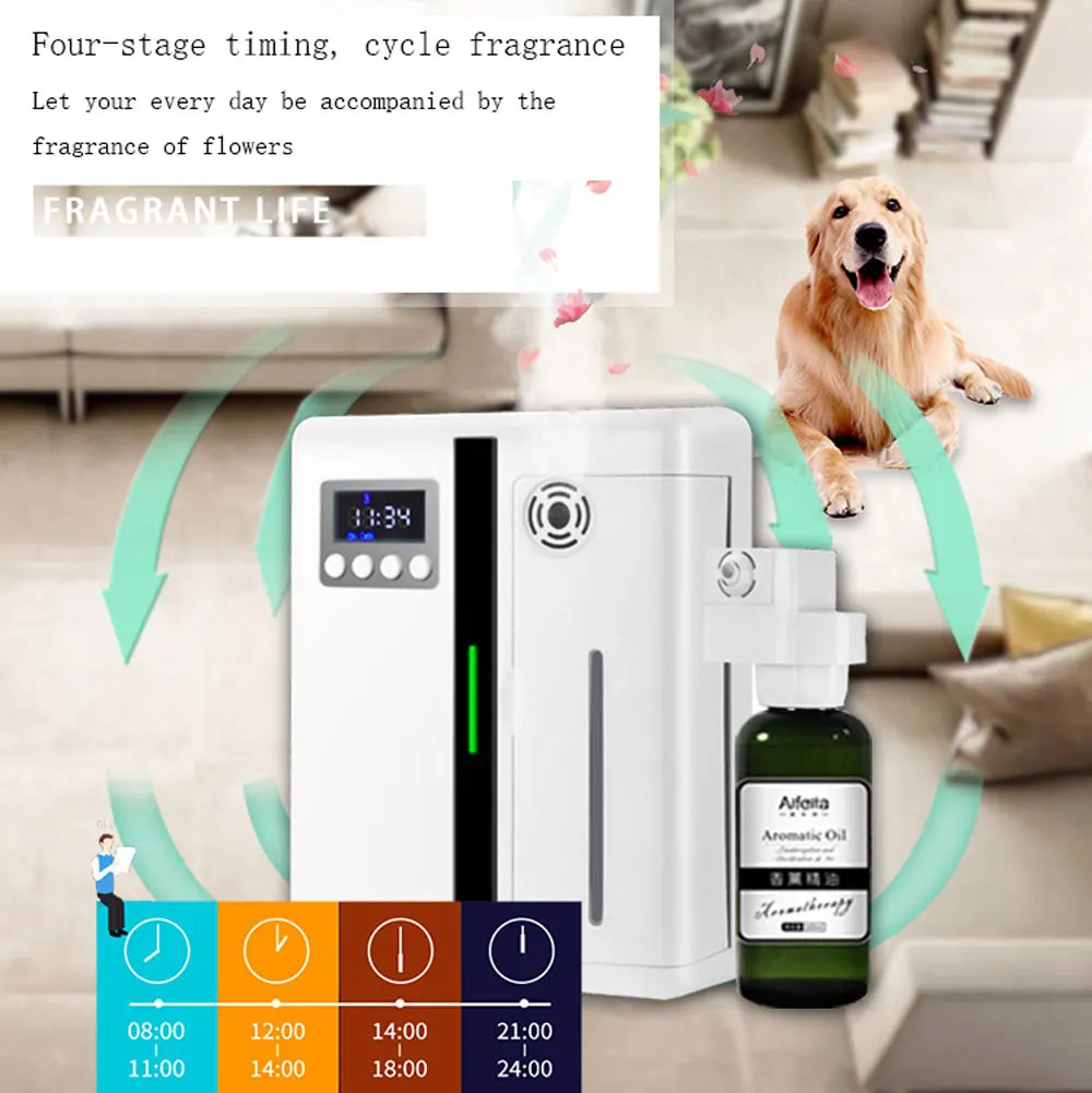Commercial-Grade Bluetooth Aroma Diffuser