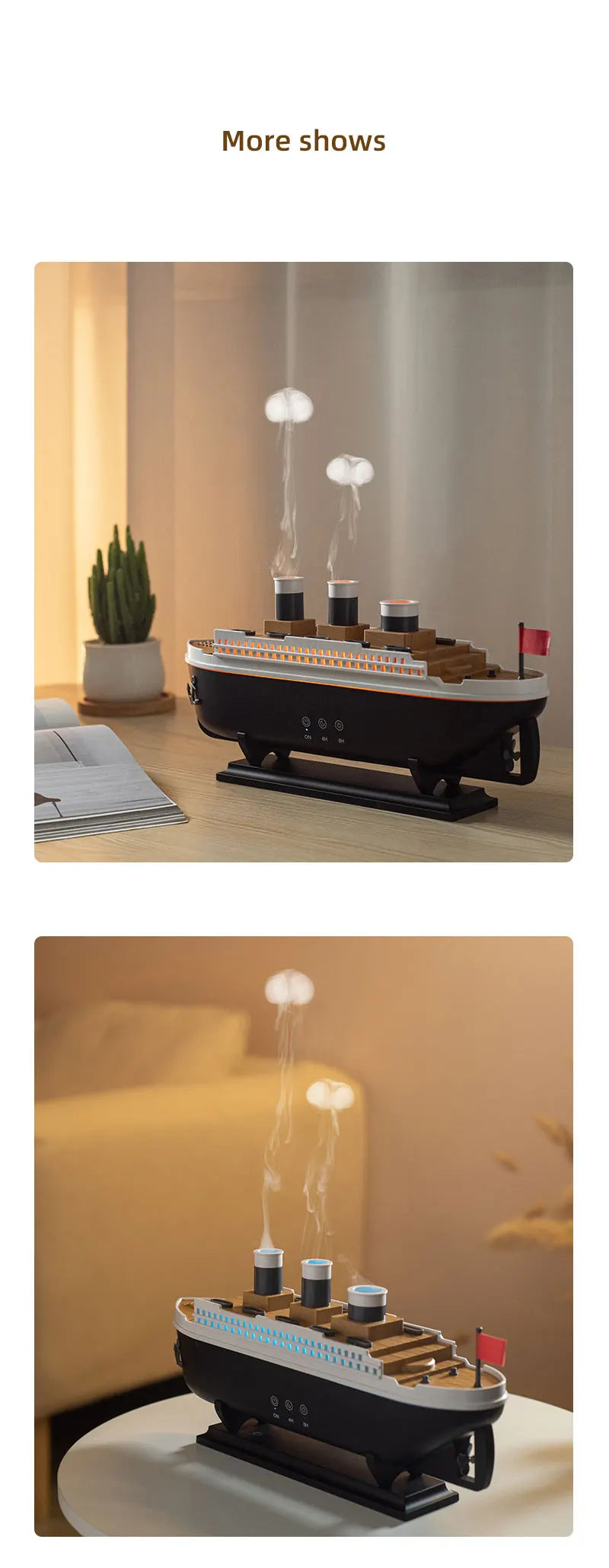 Train Shape Ultrasonic Air Humidifier