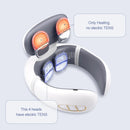 Smart Wireless Neck & Back Massager with Heat + TENS Therapy