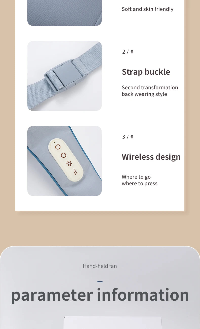 Wireless Neck And Shoulder Kneading Massage