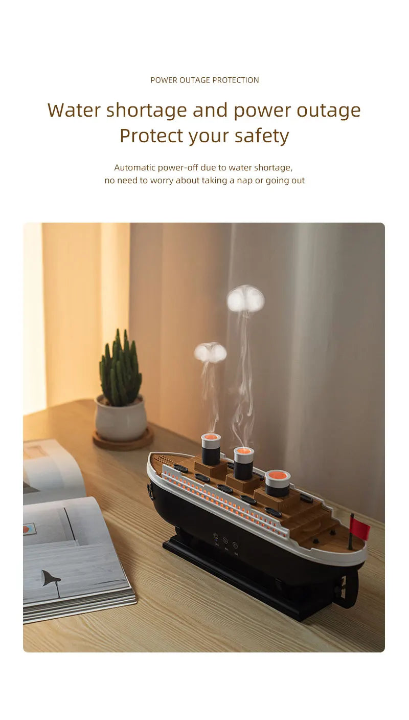 Train Shape Ultrasonic Air Humidifier