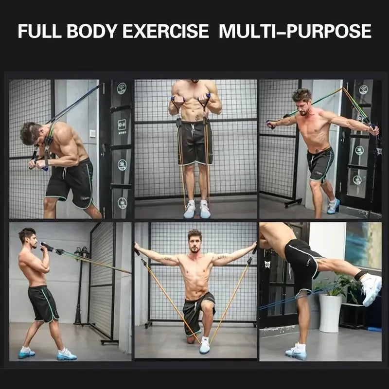 Ultimate Resistance Band Set – Total Body Home Gym System