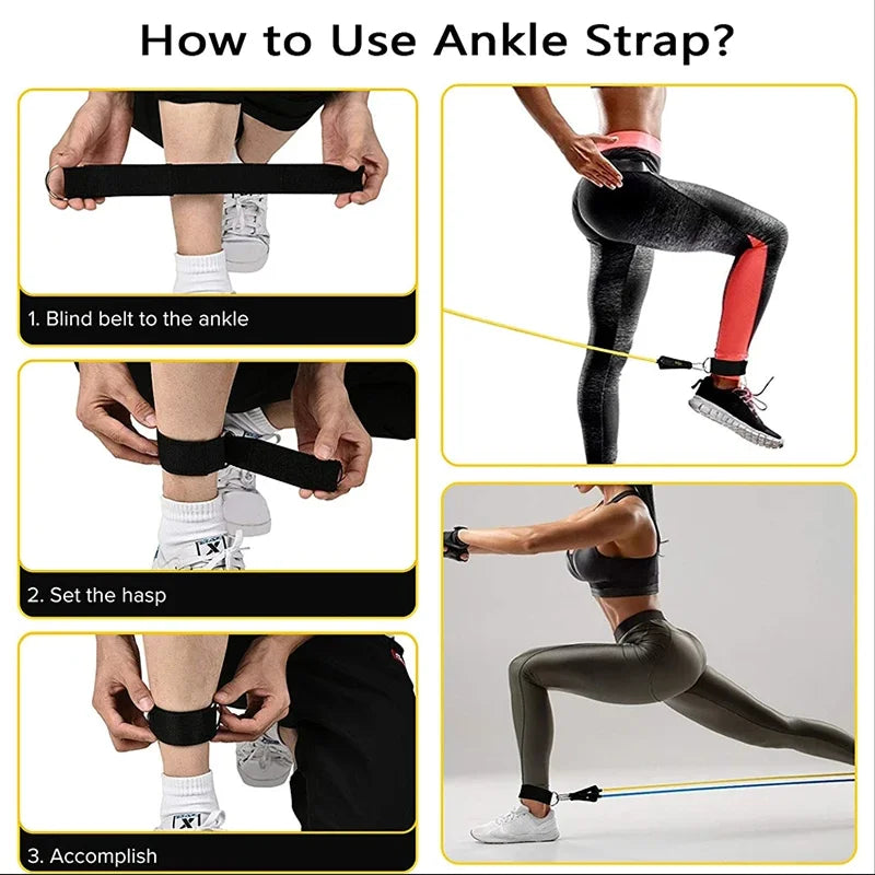 Ultimate Resistance Band Set – Total Body Home Gym System