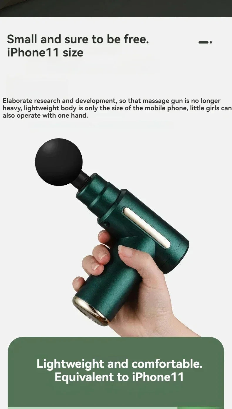 Portable Fascia Massage Gun Deep Tissue
