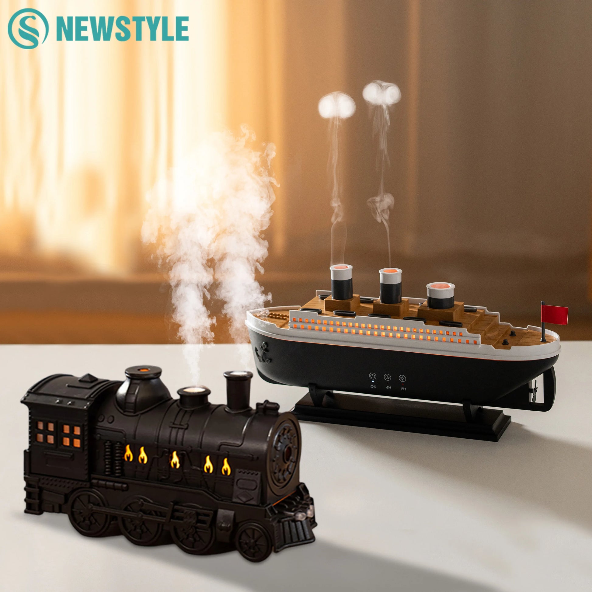 Train Shape Ultrasonic Air Humidifier