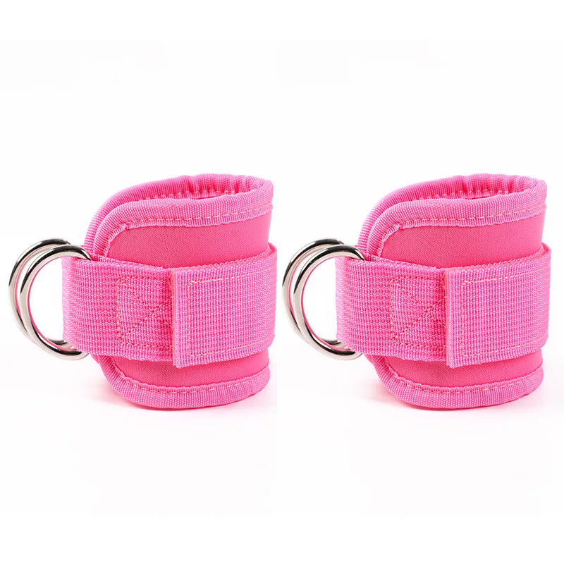 ProFit Ankle Cuff System – Heavy Duty Double D-Ring Straps (2-Pack)
