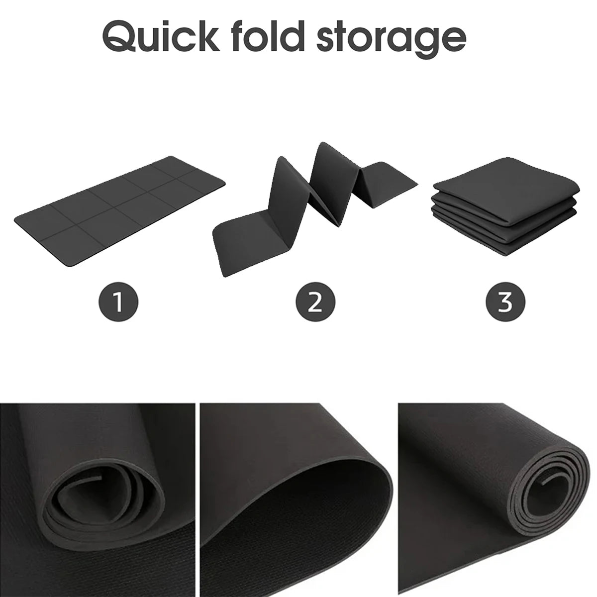 Premium Anti-Slip Yoga Mat – 4mm EVA Foam for Ultimate Comfort & Stability