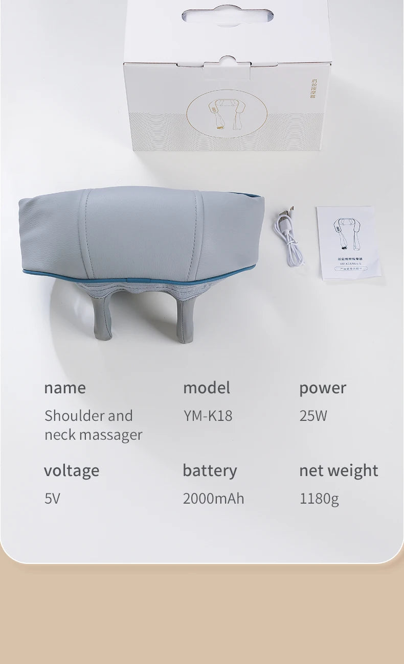 Wireless Neck And Shoulder Kneading Massage