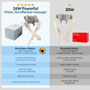 Wireless 3D Kneading Neck & Shoulder Massager