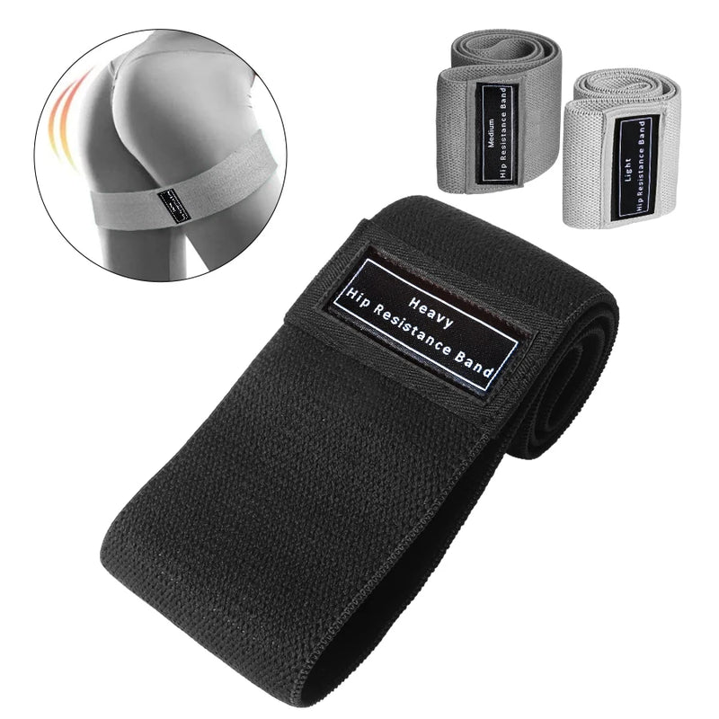 Fabric Resistance Booty Bands – Premium Glute & Thigh Sculpting Bands