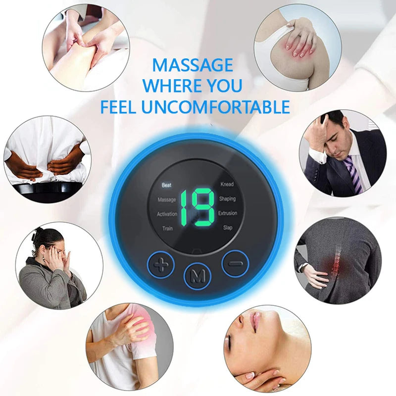 Smart Cervical Massage Patch with Remote Control