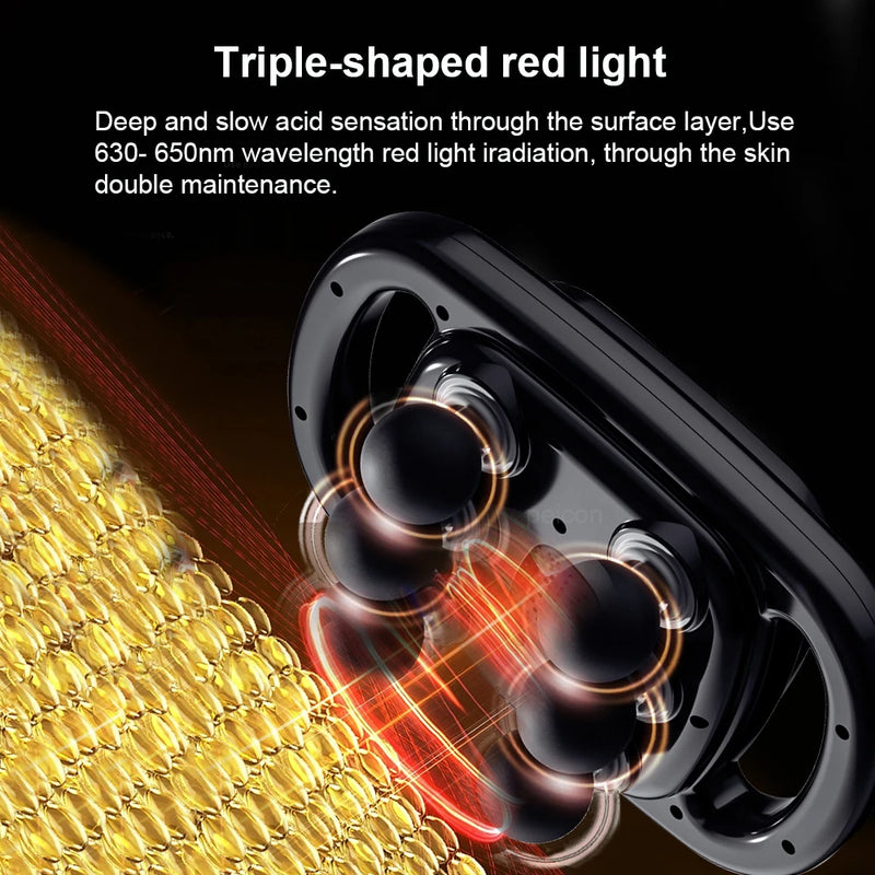 Professional-grade massage gun -head Deep High Frequency Vibration