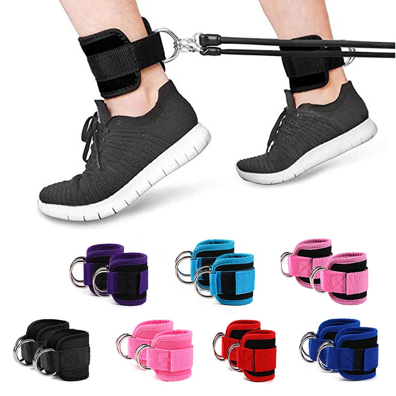 ProFit Ankle Cuff System – Heavy Duty Double D-Ring Straps (2-Pack)