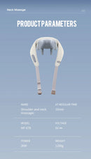 Wireless 3D Kneading Neck & Shoulder Massager