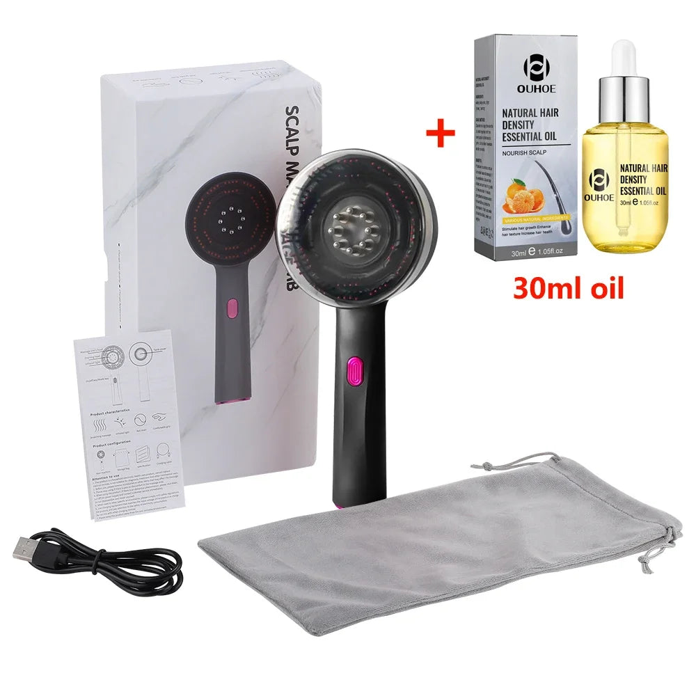 Advanced Laser Hair Therapy Massage Comb 3 Modes