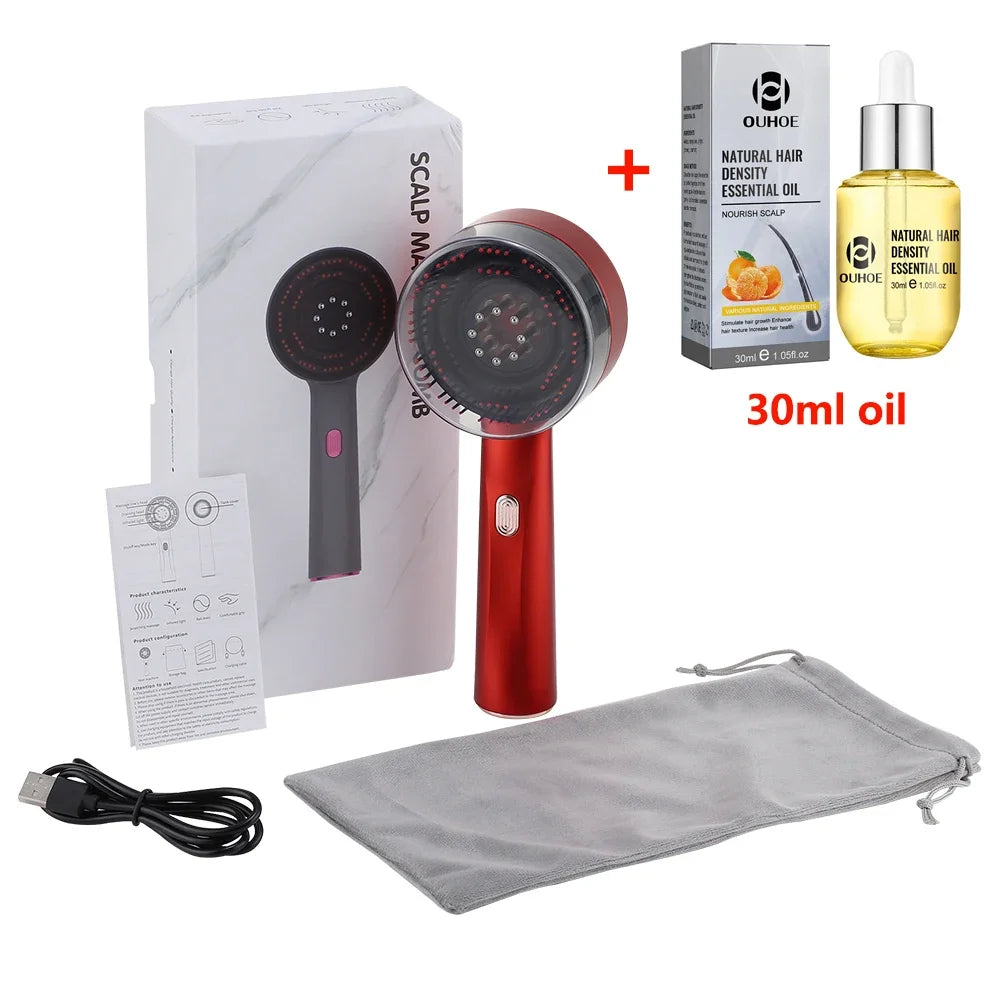 Advanced Laser Hair Therapy Massage Comb 3 Modes