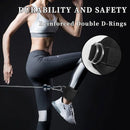 Fitness Ankle Straps Adjustable D-Rings