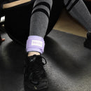 Leather Fitness Ankle Straps Adjustable D-Ring Foot Support