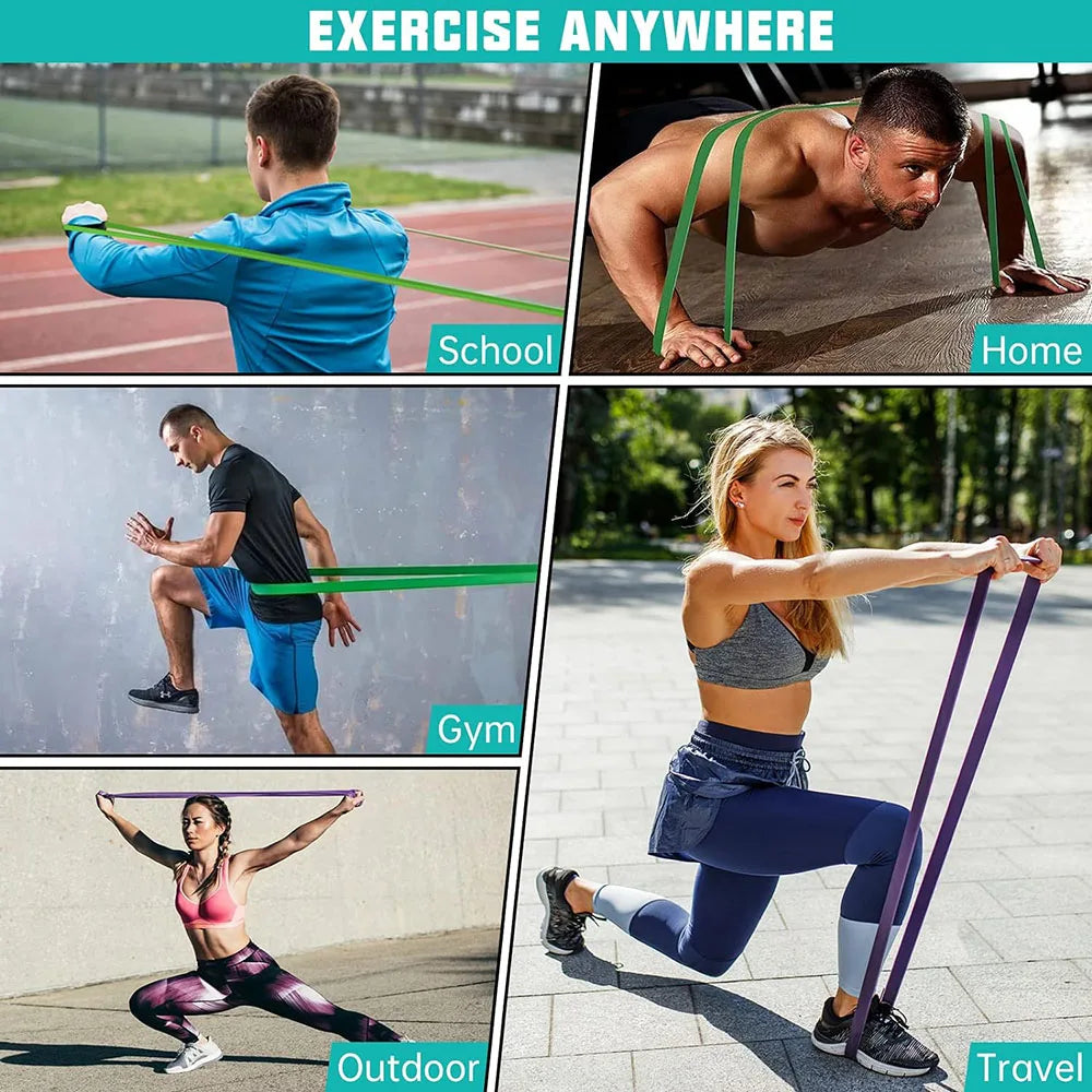 Heavy Duty Resistance Bands – Professional Grade Strength Training Set