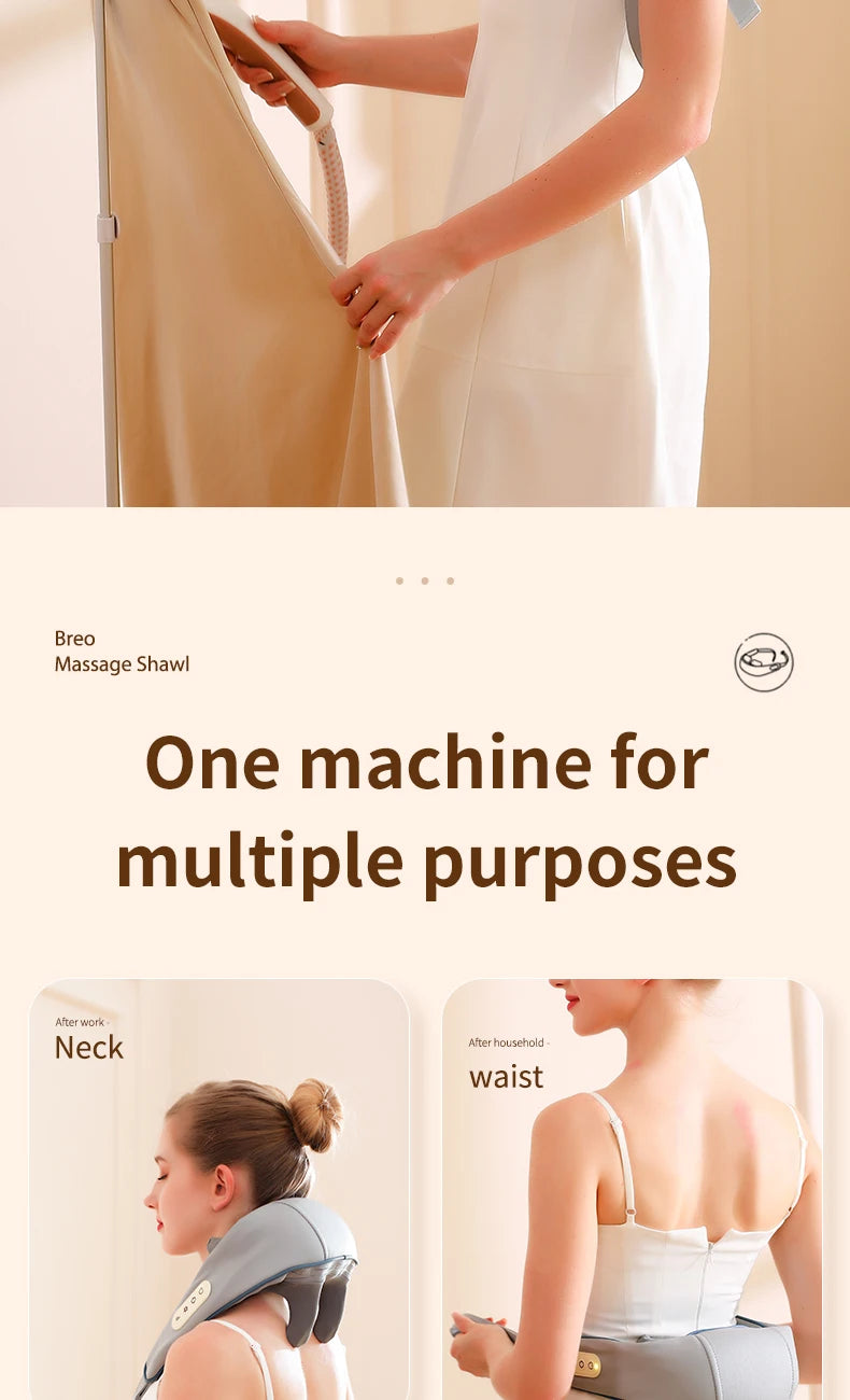 Wireless Neck And Shoulder Kneading Massage