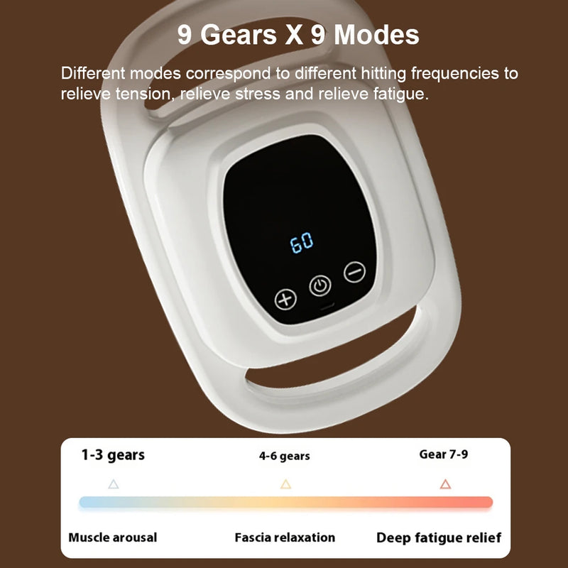 Professional-grade massage gun -head Deep High Frequency Vibration