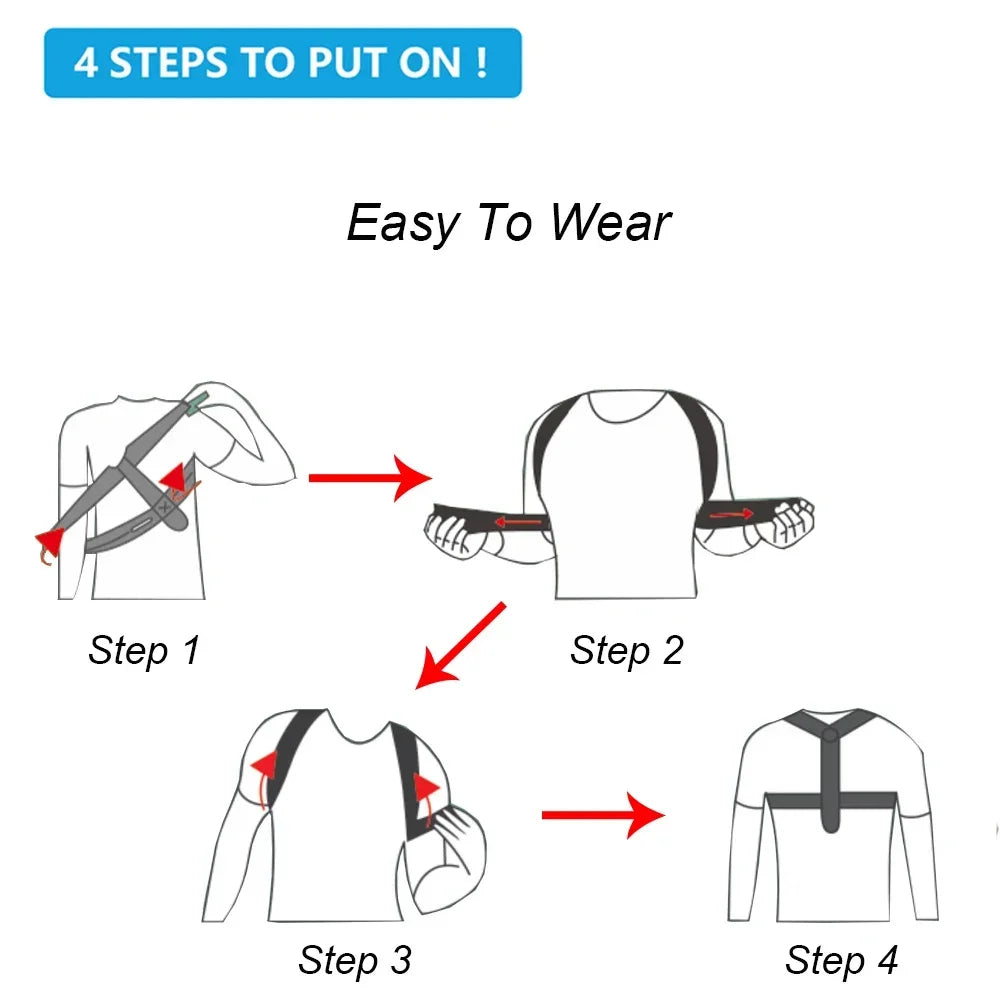 PostureCorrect Pro – Medical-Grade Posture Correction Belt