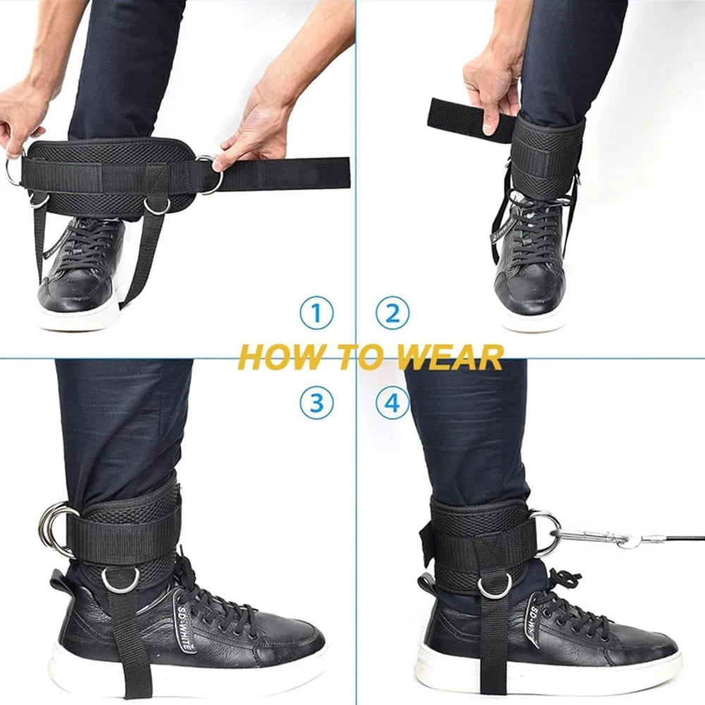 Ankle Straps for Cable Machines Kickbacks