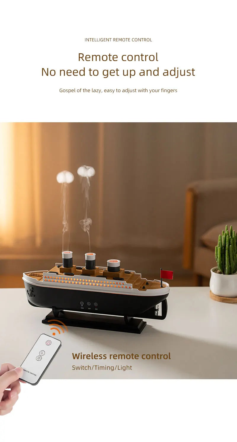 Train Cannon Ultrasonic Humidifier