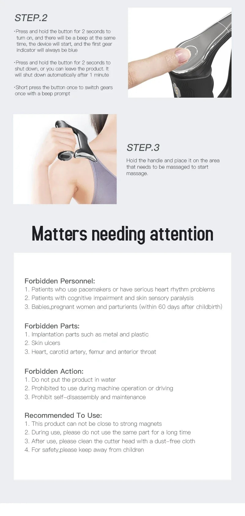 Electric Scraping Fascia Massage Gun – Advanced Muscle Stimulator & Recovery Tool