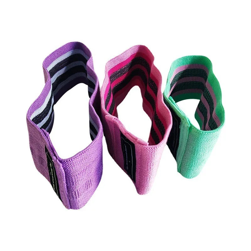 Booty Bands Pro – 3-Level Resistance Bands for Glute & Thigh Sculpting