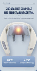 Wireless 3D Kneading Neck & Shoulder Massager