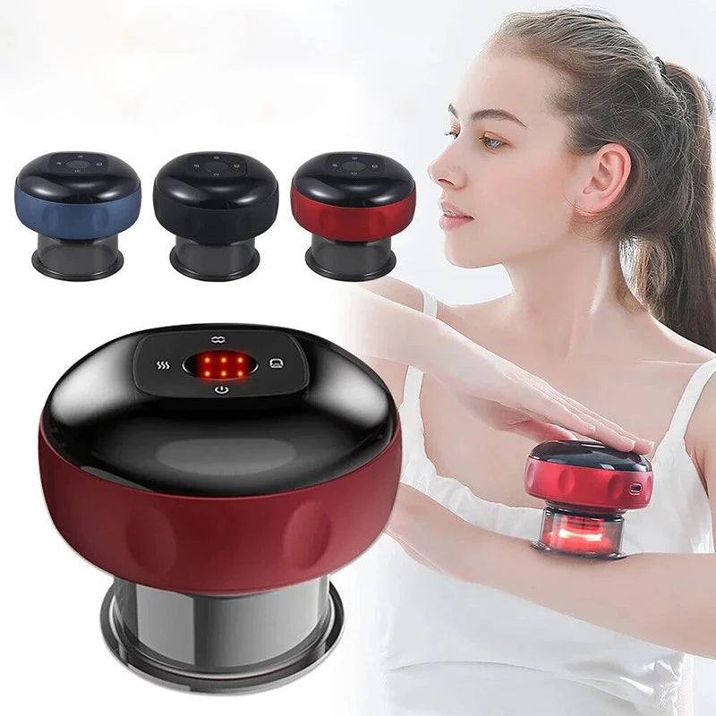 Smart Electric Vacuum Cupping & Body Scraping Massager