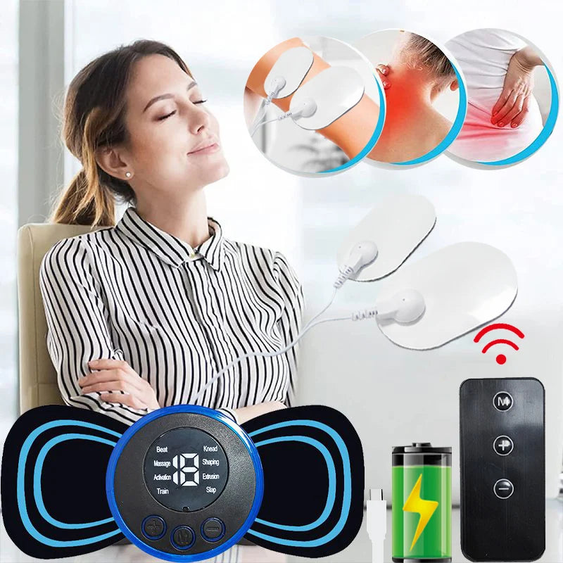 Smart Cervical Massage Patch with Remote Control