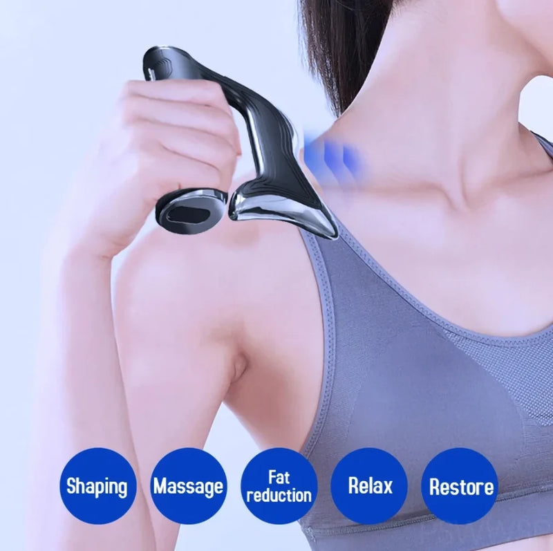 Electric Scraping Fascia Massage Gun – Advanced Muscle Stimulator & Recovery Tool