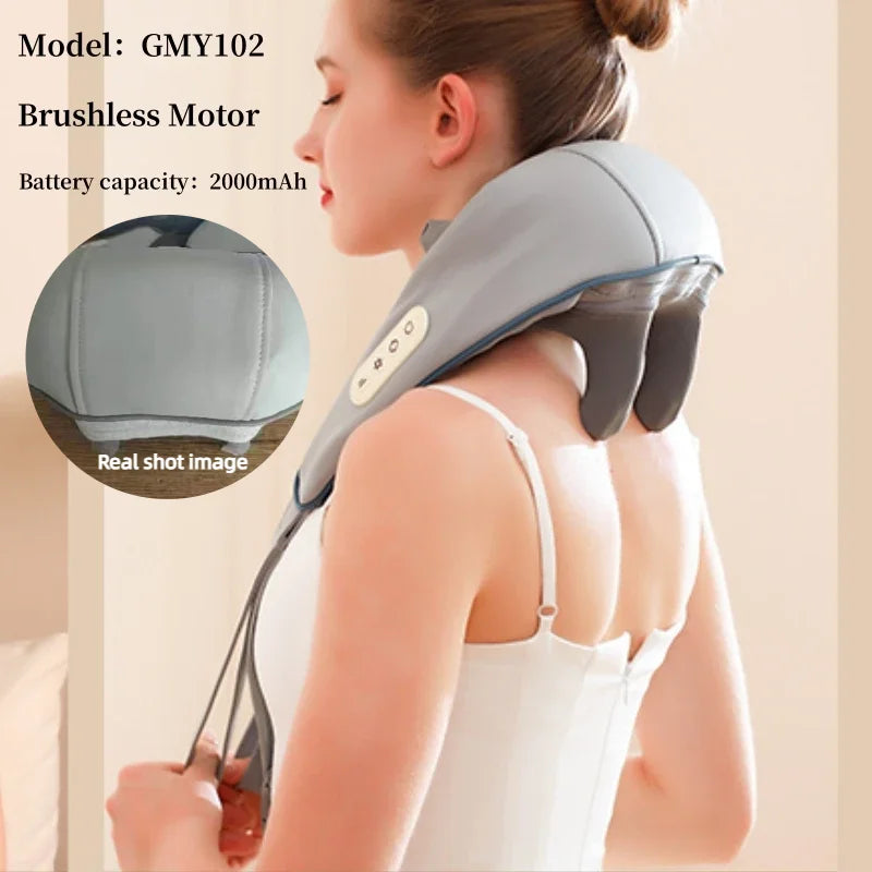 Wireless Neck And Shoulder Kneading Massage