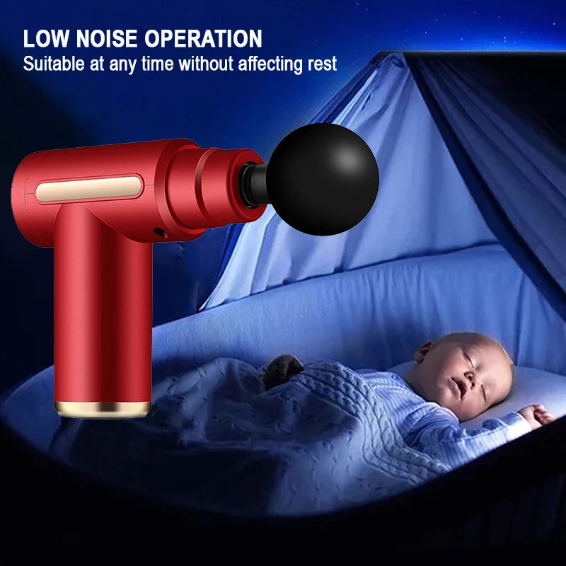 Mini Fascia Gun – Ultra-Portable Wireless Muscle Relief