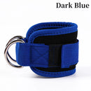 Fitness Ankle Straps Adjustable D-Rings