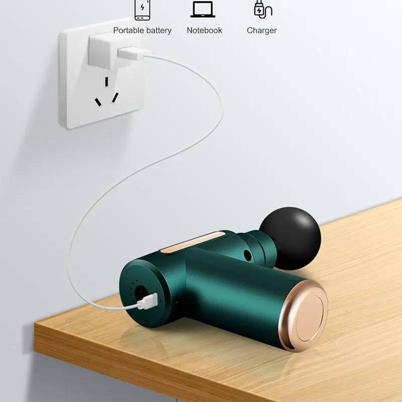 Mini Fascia Gun – Ultra-Portable Wireless Muscle Relief