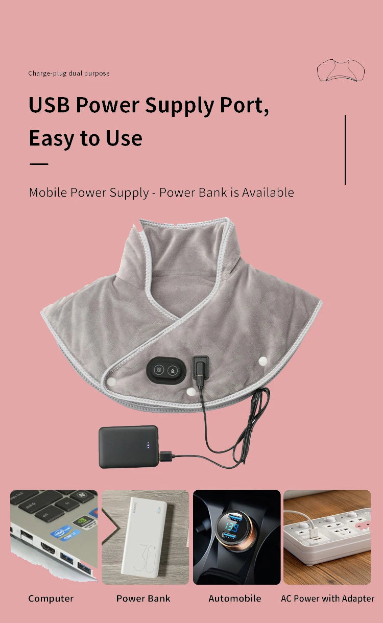 Electric Heating Pad for Shoulder & Neck Pain