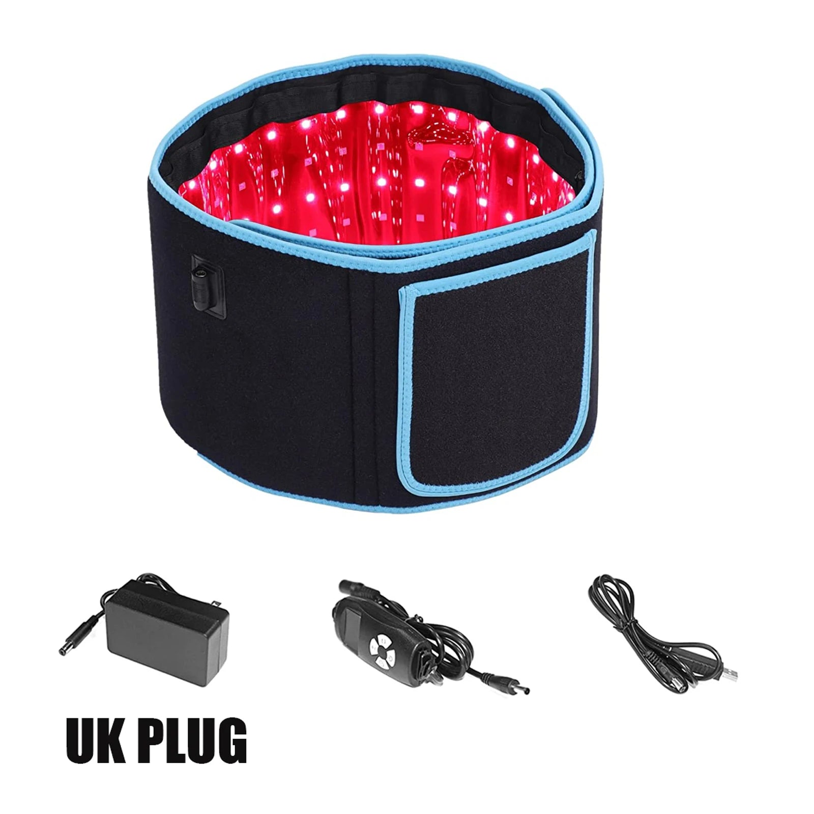Dual-Wavelength Red & Infrared Light Therapy Belt