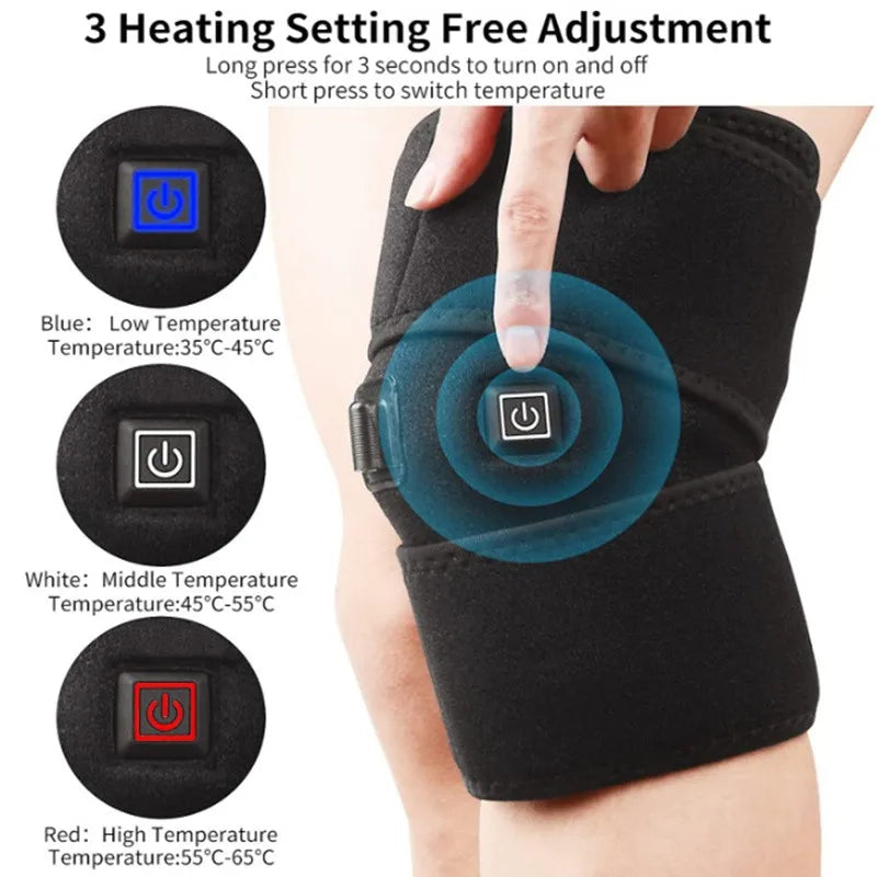 Electric Heating Knee Pads for Pain Relief