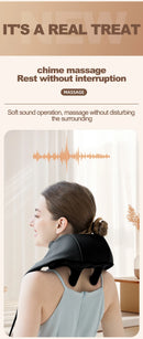 Wireless 3D Shiatsu Neck & Shoulder Massager