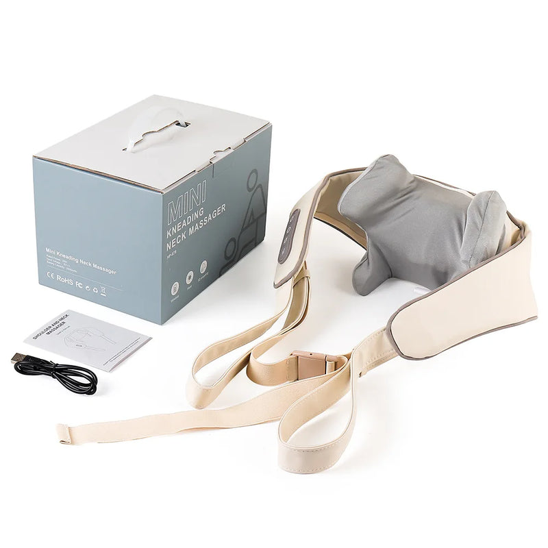 Wireless 3D Kneading Neck & Shoulder Massager