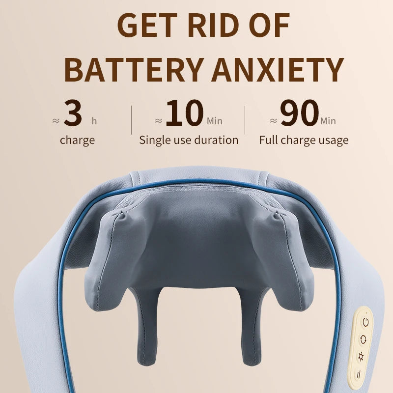 Wireless Neck And Shoulder Kneading Massage